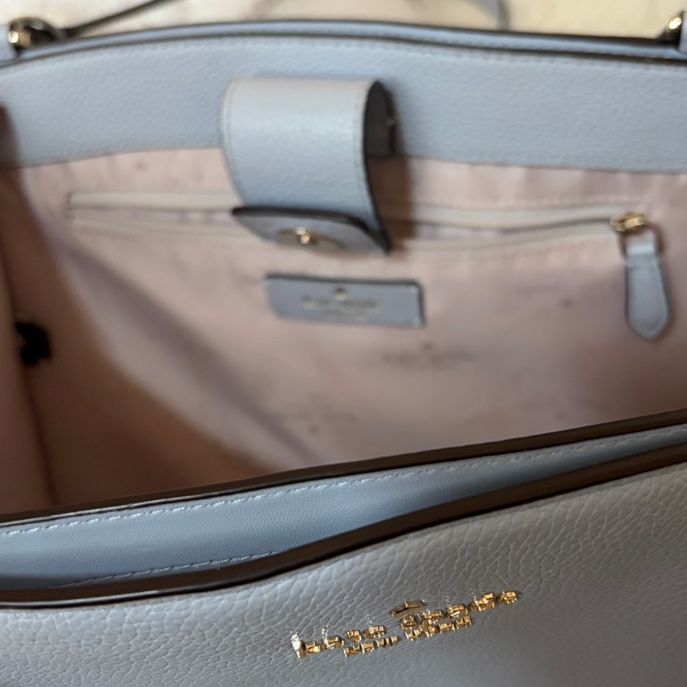Kate Spade Light Blue Tote Shoulder Bag - Picture 13 of 16